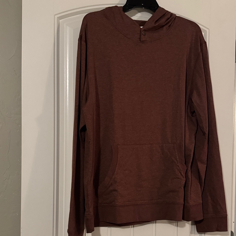 Classic Brown Men's Hoodie
